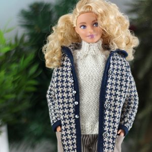 Knitting pattern for Barbie doll clothes