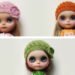 lacy knitted hat for Blythe dolls free pattern