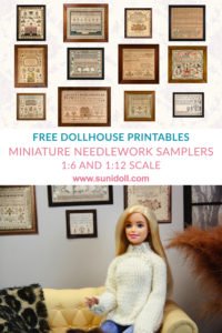 miniature-printables-needlework-samplers-pinterest