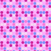 bright pink and blue miniature dots printable gift box