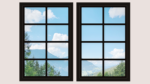 Dollhouse Windows Printable - 20 free designs - Suni Doll