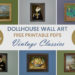 miniature dollhouse wall art free printables vintage classics