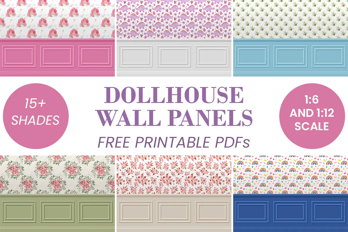 paper dollhouse printables