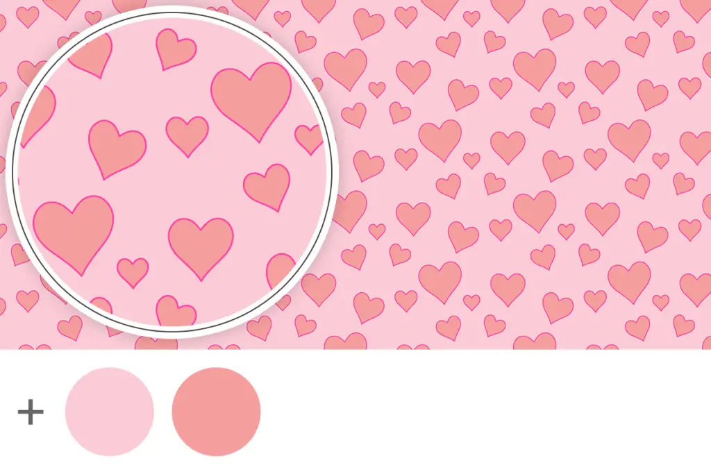barbie house wallpaper pink hearts free printable