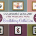 Bewitching miniature wall art free dollhouse printables