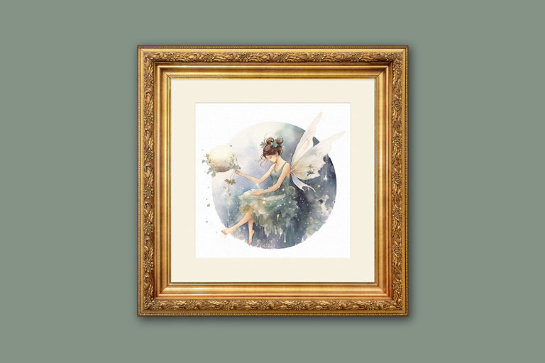 Bewitching Miniature Wall Art - Free Dollhouse Printables - Suni Doll