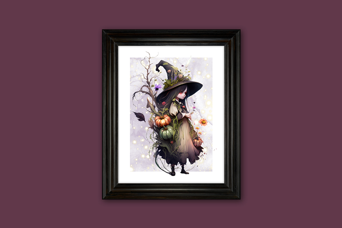 Bewitching Miniature Wall Art - Free Dollhouse Printables - Suni Doll