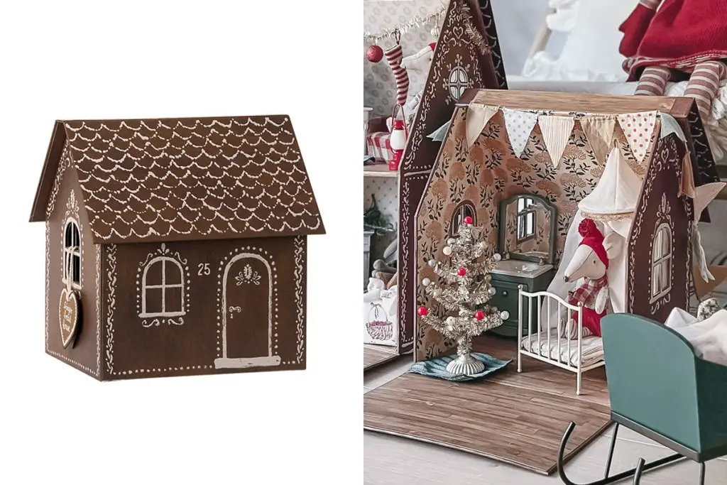 Maileg cardboard gingerbread house small version