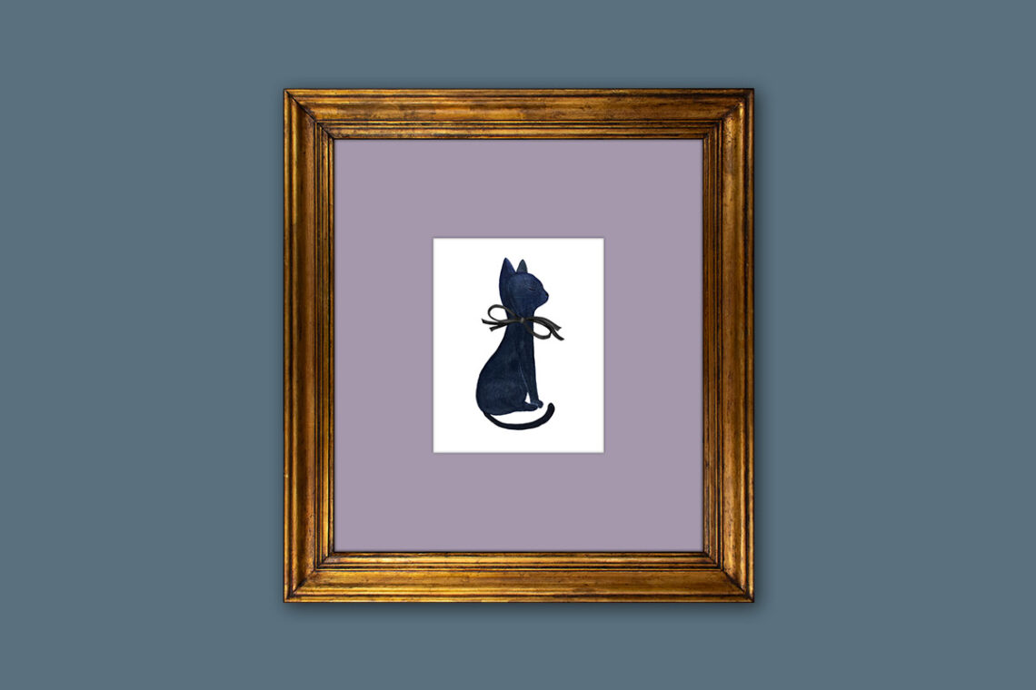 Miniature Cats Wall Art - Free Dollhouse Printables - Suni Doll